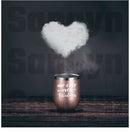 Rose Gold Insulated Wine Tumbler “Not A Day Over Fabulous” 12 Oz