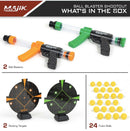 Ball Blaster Shootout -2 Ball Blasters, 24 Soft Foam Rounds Indoor Outdoor Play!