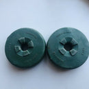 Vintage Weight Plates, Roberts Disc-O-Fit Plastic 5lb X2 Total 10 Lbs