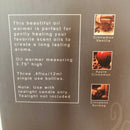 Essential Oil Warmer Fragrance Gift Set-Warmer and 3 Scented Oils-Fast Shipping!