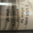 New Sealed SAMSONITE Worldwide TRAVEL ADAPTOR + Dual USB Compact Size Imported