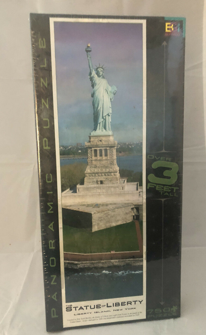 Statue of Liberty Panoramic 750 piece puzzle Buffalo Games NEW Sealed