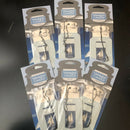 6 Yankee Candle Car Jar LIFE'S A BREEZE Air Freshener Hanging Paperboard Jars