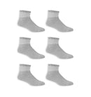 Athletic Works Mens Ankle Socks 6 Pack Size 6 -12