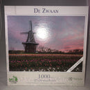 MI Puzzles De Zwaan Windmall 1000 Piece jigsaw puzzle Holland 27x20in Phil Stagg