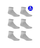 Athletic Works Mens Ankle Socks 6 Pack Size 6 -12