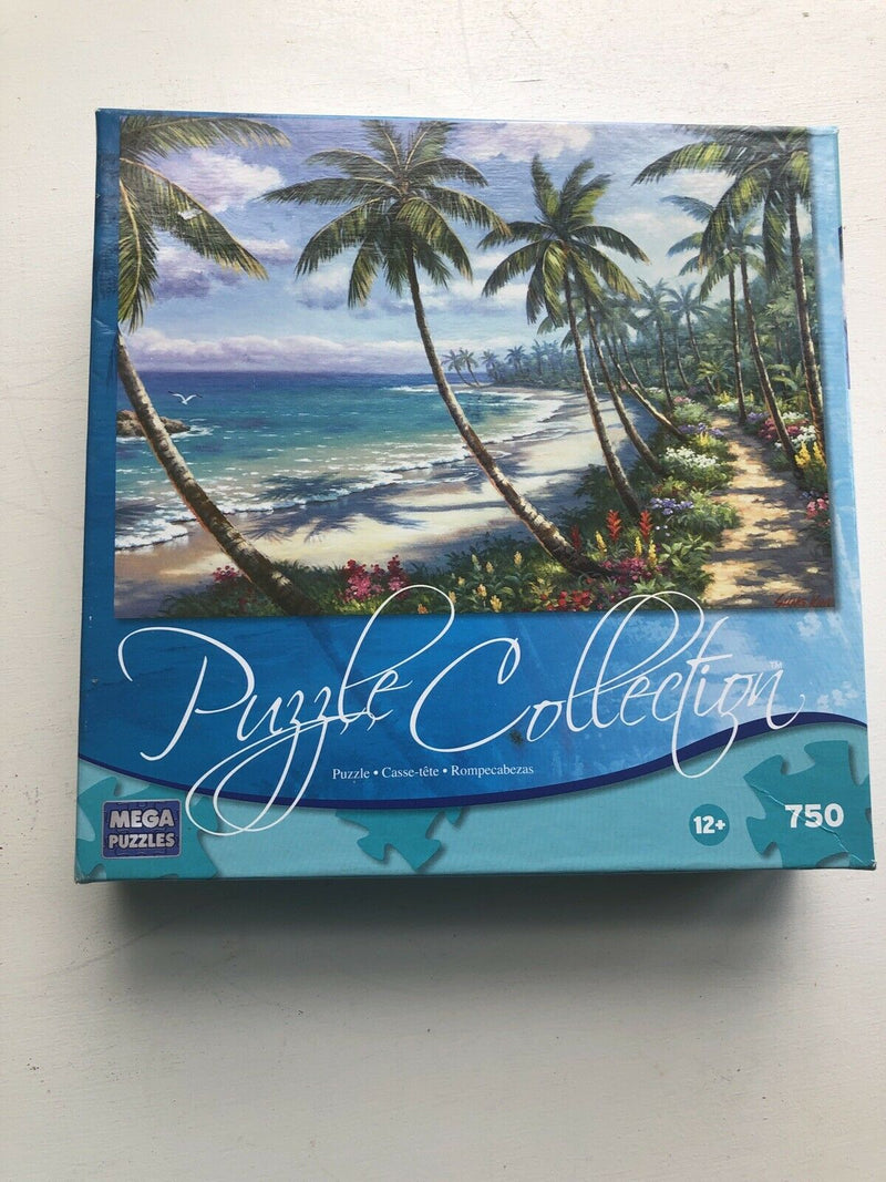 The Puzzle Collection 750 Piece Jigsaw Puzzle "Pathway To Paradise” Pre-Owned