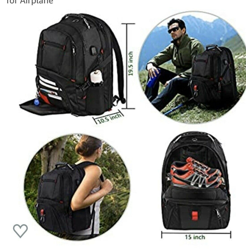 Matein Premium Travel Backpack for International Travel, 17 Inch Lapto Matein Premium Travel Backpack for International Travel, 17 Inch Lapto