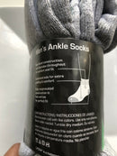 Athletic Works Mens Ankle Socks 6 Pack Size 6 -12