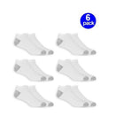 Athletic Works Mens No Show Socks 6 Pack Size 6 -12